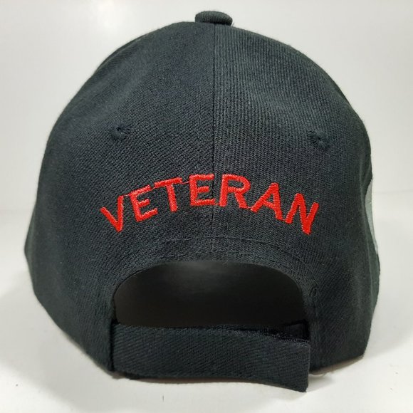 Veteran Humor Warning Embroidered Hat Cap Black Ac - Picture 4 of 5
